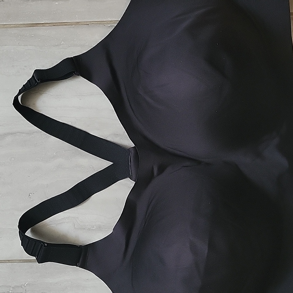 All In Motion High Support Bonded Black Sports Bra Size 4X - Picture 3 of 16